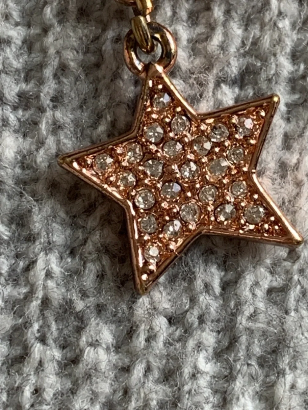 Kate Spade New York Rose Gold Star Charm Bangle Bracelet - Picture 5 of 7